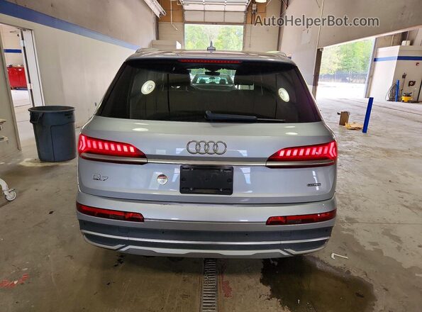 WA1LJAF79MD022396 2021 AUDI Q7 Silver Вид ззаду