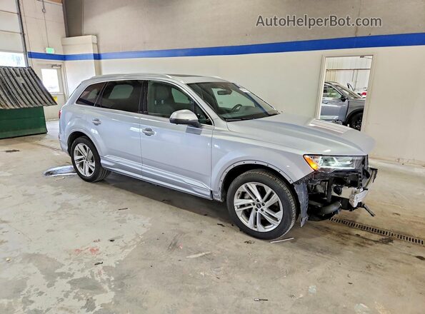 WA1LJAF79MD022396 2021 AUDI Q7 Silver Передня права чверть