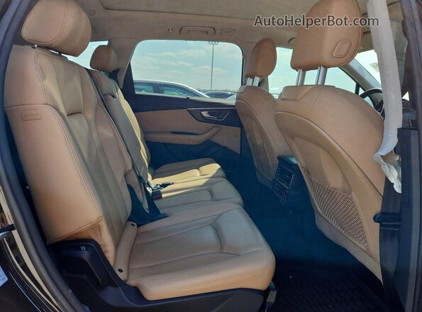 WA1LJBF72ND006452 2022 AUDI Q7 Black Սալոնի հետևի տեսք