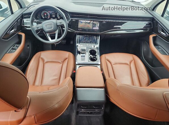 WA1LJBF7XND019675 2022 AUDI Q7 White წინა პანელის ხედი