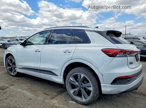 WA1LUBFZ1RP046910 2024 AUDI Q4 Белый Задняя левая четверть