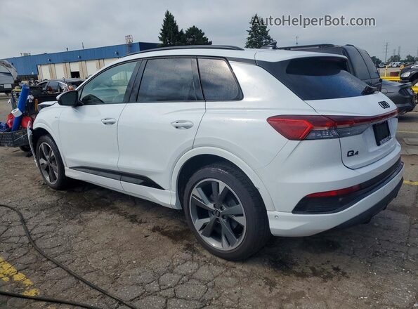 WA1LUBFZ4RP054077 2024 AUDI Q4 White Հետևի ձախ