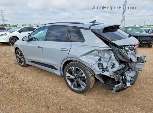 WA1LUBFZ6RP067025 2024 AUDI Q4 Silver Trasero izquierdo