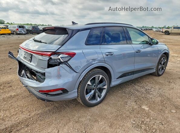 WA1LUBFZ6RP067025 2024 AUDI Q4 Silver Trasero derecho