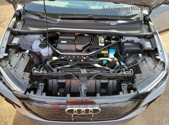 WA1LUBFZ6RP067025 2024 AUDI Q4 Silver Vista interior trasera