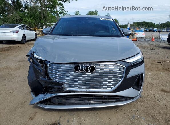 WA1LUBFZ6SP065300 2025 AUDI Q4 Gray Դիմացի տեսք