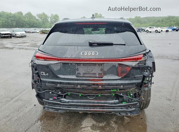 WA1LUBFZ8RP077541 2024 AUDI Q4 Black Widok z tyłu