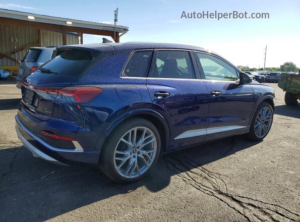 WA1LUBFZ8SP043833 2025 AUDI Q4 Blue Задня права чверть