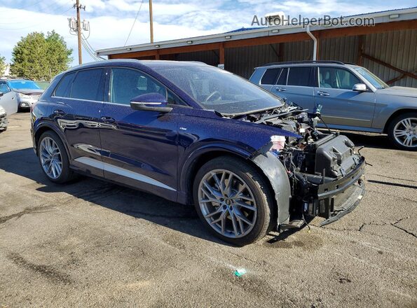WA1LUBFZ8SP043833 2025 AUDI Q4 Blue Передня права чверть