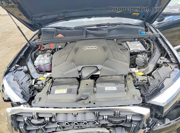 WA1LVBF70SD018583 2025 AUDI Q7 Black Շարժիչի բաժամունքի տեսք