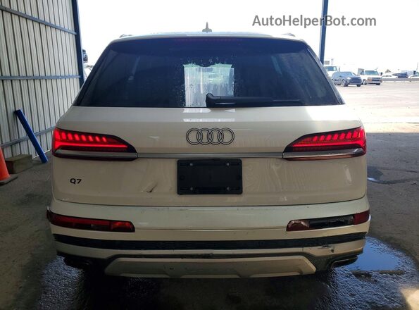 WA1LVBF75SD016117 2025 AUDI Q7 White Հետևի տեսք