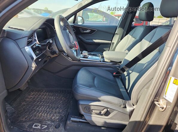 WA1LVBF78SD031159 2025 AUDI Q7 Gray წინა სალონის ხედი