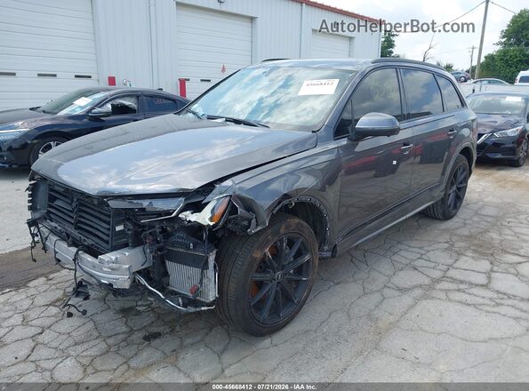WA1LXAF70MD023550 2021 AUDI Q7 Gray Vista tres cuartos delantera izquierda
