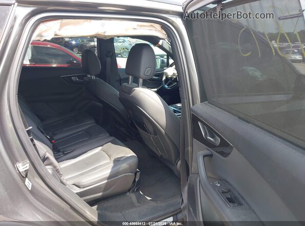 WA1LXAF70MD023550 2021 AUDI Q7 Gray Vista de la etiqueta del VIN