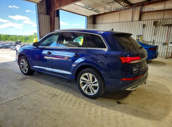 WA1LXAF73LD000164 2020 AUDI Q7 Синий Задняя левая четверть
