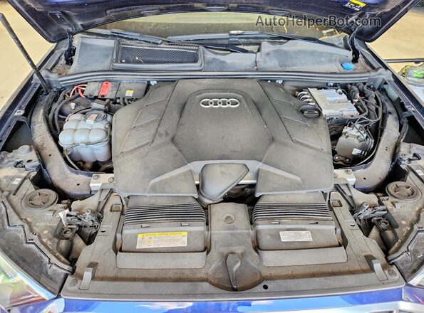 WA1LXAF73LD000164 2020 AUDI Q7 Синий Вид подкапотного пространства