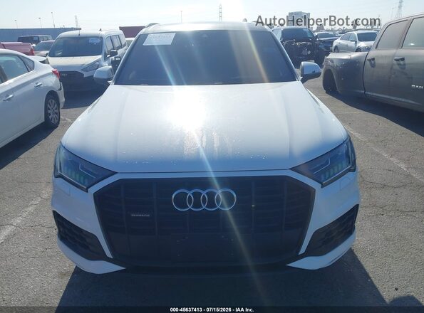 WA1LXAF73LD005283 2020 AUDI Q7 White ხელსაწყოთა პანელის ხედი