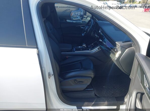 WA1LXAF73LD005283 2020 AUDI Q7 White წინა სალონის ხედი