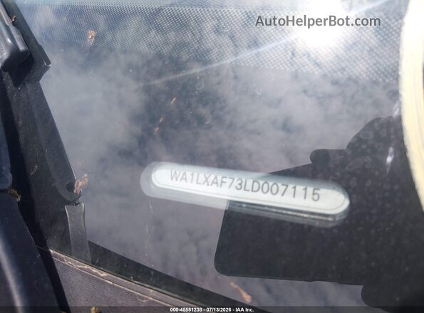WA1LXAF73LD007115 2020 AUDI Q7 Черный Вид подкапотного пространства