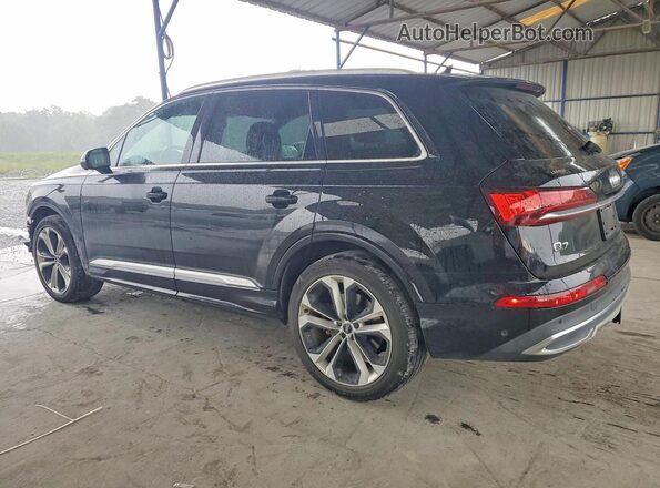 WA1LXAF73MD000117 2021 AUDI Q7 Black უკანა მარცხენა
