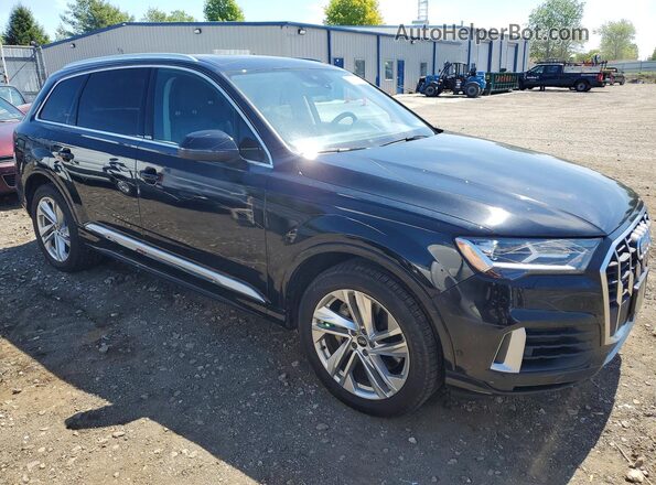 WA1LXAF75MD013614 2021 AUDI Q7 Black Առջևի աջ