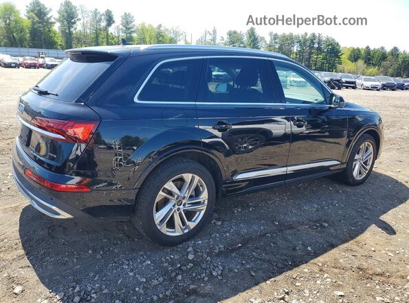 WA1LXAF75MD013614 2021 AUDI Q7 Black Հետևի աջ