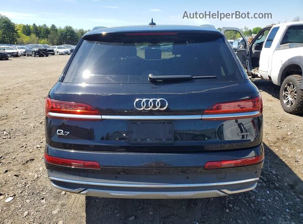 WA1LXAF75MD013614 2021 AUDI Q7 Black Հետևի տեսք