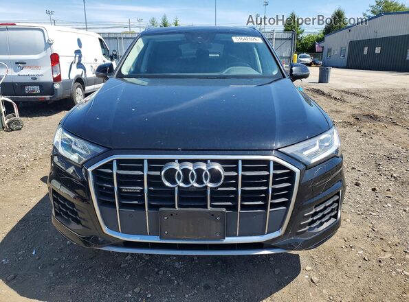 WA1LXAF75MD013614 2021 AUDI Q7 Black Դիմացի տեսք