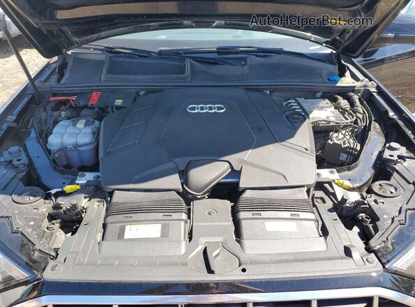 WA1LXAF75MD013614 2021 AUDI Q7 Black Շարժիչի բաժամունքի տեսք