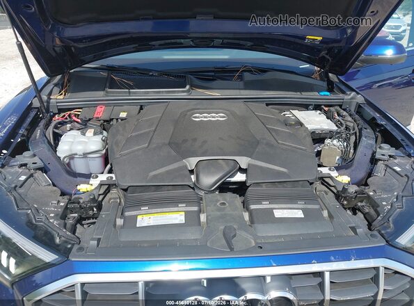 WA1LXAF76MD011922 2021 AUDI Q7 Dark Blue Rear view