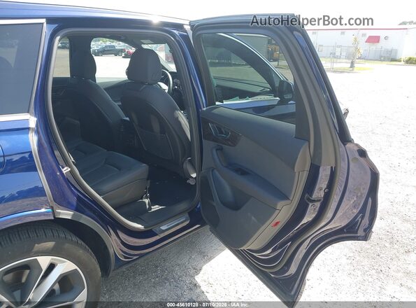 WA1LXAF76MD011922 2021 AUDI Q7 Dark Blue VIN sticker view