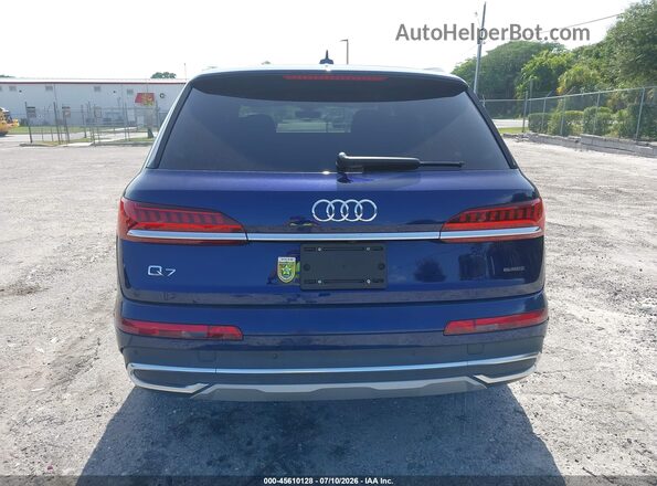 WA1LXAF76MD011922 2021 AUDI Q7 Dark Blue 
