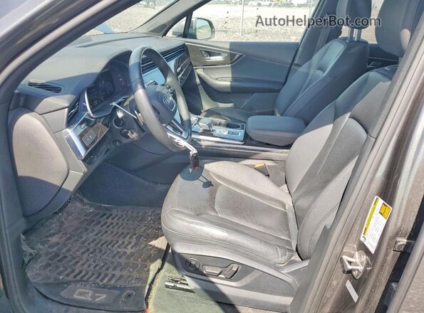 WA1LXAF76MD017607 2021 AUDI Q7 Gray Widok wnętrza z przodu