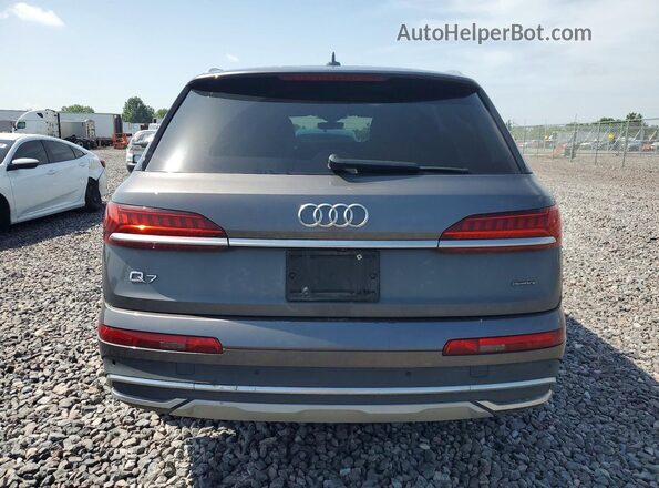 WA1LXAF76MD017607 2021 AUDI Q7 Gray Widok z tyłu