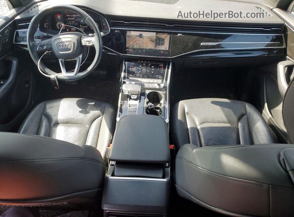 WA1LXAF76MD017607 2021 AUDI Q7 Gray Widok deski rozdzielczej