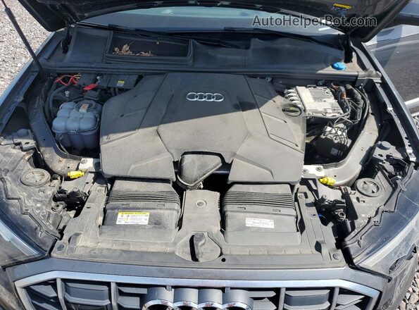 WA1LXAF76MD017607 2021 AUDI Q7 Gray Widok komory silnika