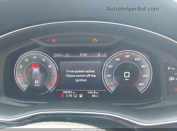 WA1LXAF77LD003164 2020 AUDI Q7 Gray Widok tylnych siedzeń
