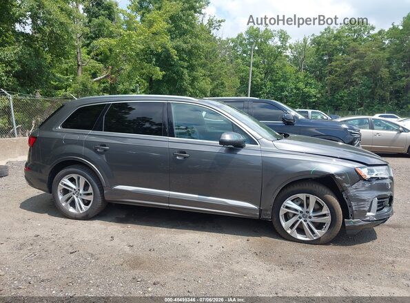WA1LXAF77LD003164 2020 AUDI Q7 Gray Widok wnętrza z tyłu