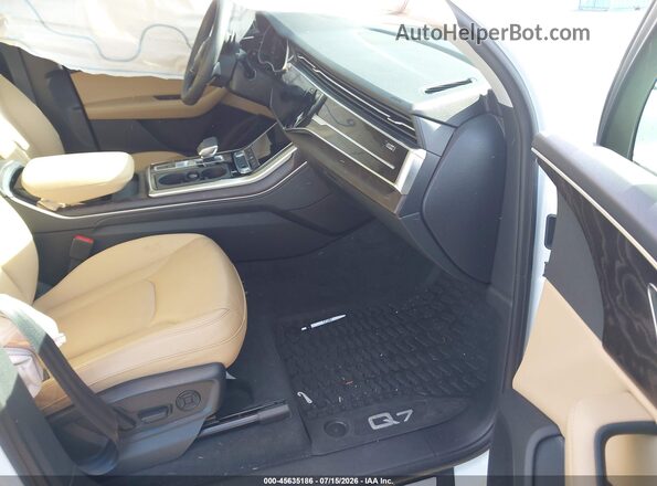 WA1LXAF77MD041012 2021 AUDI Q7 Белый Вид салона спереди