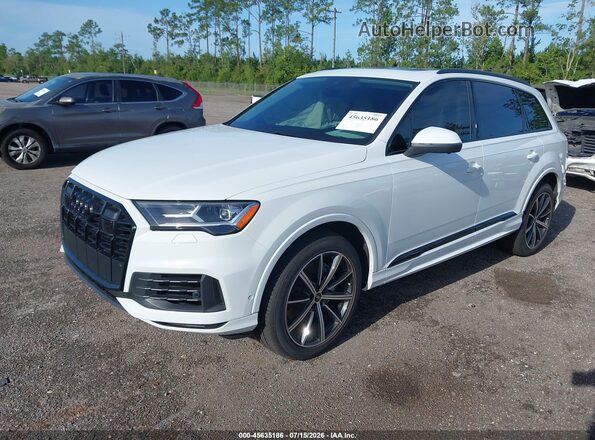 WA1LXAF77MD041012 2021 AUDI Q7 Белый Передняя левая четверть