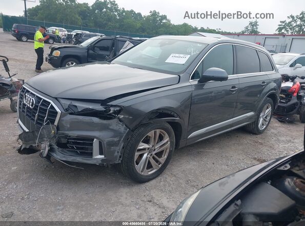 WA1LXAF78LD000354 2020 AUDI Q7 Gray წინა მარცხენა ხედი სამი მეოთხედიდან