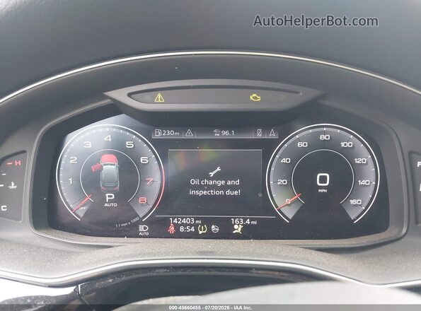 WA1LXAF78LD000354 2020 AUDI Q7 Gray უკანა სავარძლების ხედი