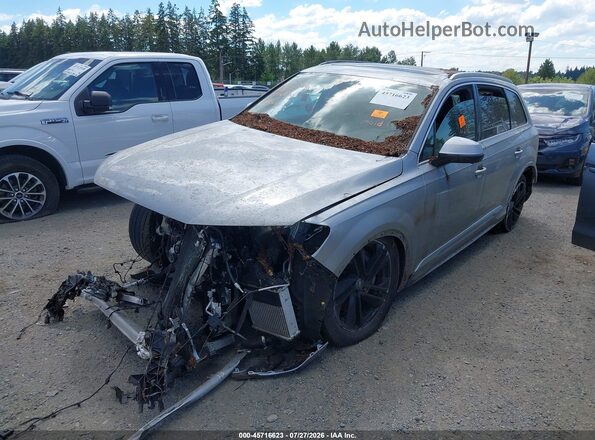 WA1LXAF79LD004753 2020 AUDI Q7 Silver Vista tres cuartos delantera izquierda