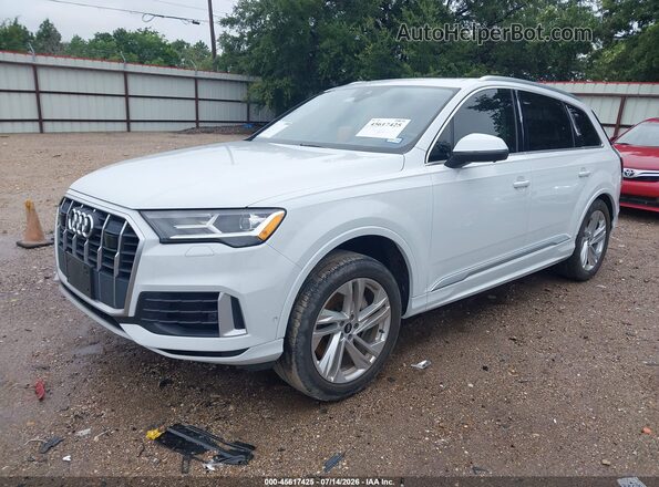 WA1LXBF71ND004254 2022 AUDI Q7 White Vista tres cuartos delantera izquierda