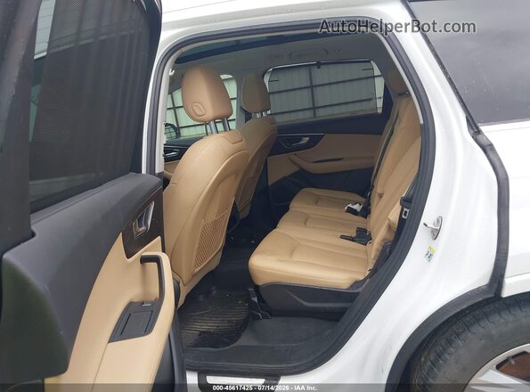 WA1LXBF71ND004254 2022 AUDI Q7 White Vista de la etiqueta del VIN
