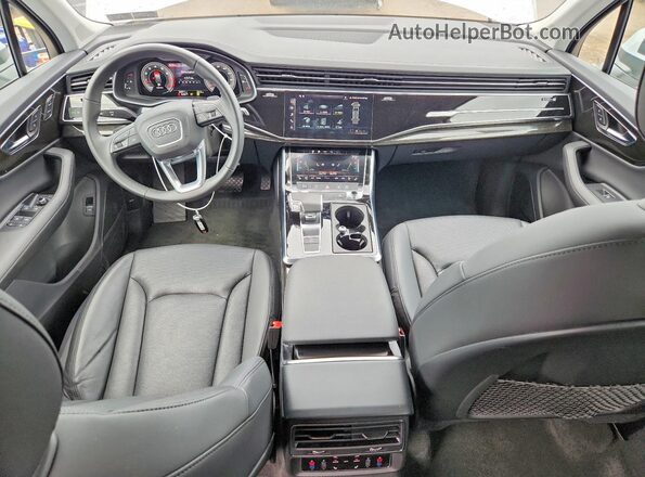 WA1LXBF74PD007152 2023 AUDI Q7 White Widok deski rozdzielczej