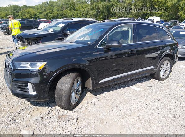 WA1LXBF76ND013175 2022 AUDI Q7 Black Vista tres cuartos delantera izquierda