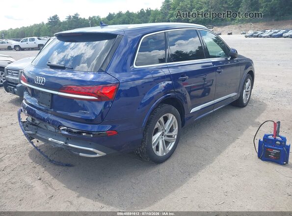 WA1LXBF79ND008097 2022 AUDI Q7 Blue უკანა მარჯვენა