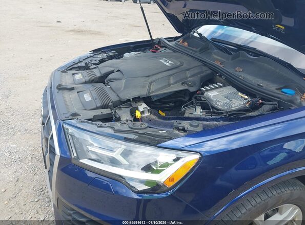 WA1LXBF79ND008097 2022 AUDI Q7 Blue უკანა ხედი