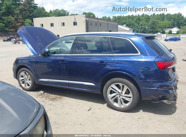 WA1LXBF79ND008097 2022 AUDI Q7 Blue სალონის 360-გრადუსიანი ხედი